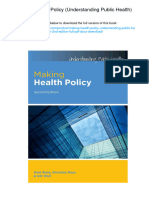 Making Health Policy (Understanding Public Health) - ISBN 0335246346, 978-0335246342