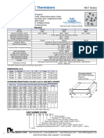 Surface Mount NTC Thermistors: NCT Series