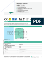 Resistance Repeater KCD2-RR2-Ex1: Function