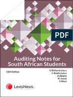 Auditing Notes For South African Students 13E (2024)