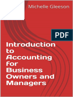 Introduction To Accounting For - Michelle Gleeson