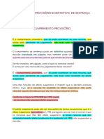 5 - Cumprimento Provisório e Definitivo de Sentença