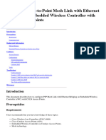 Configure Point To Point Mesh Link With