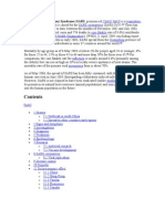 Severe Acute Respiratory Syndrome