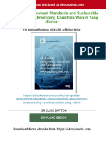 (FREE PDF Sample) Air Quality Assessment Standards and Sustainable Development in Developing Countries Weixin Yang (Editor) Ebooks