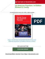 (FREE PDF Sample) Donald Trump and American Populism 1st Edition Richard S. Conley Ebooks