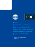 Manual SGI-03 Formacion de Auditores Internos en SGI