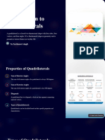 Introduction To Quadrilaterals