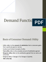 S - 3 Demand Function