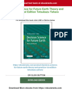 Instant Download Decision Science For Future Earth Theory and Practice 1st Edition Tetsukazu Yahara PDF All Chapter