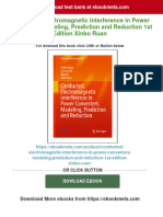 Get Conducted Electromagnetic Interference in Power Converters: Modeling, Prediction and Reduction 1st Edition Xinbo Ruan Free All Chapters