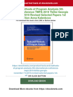 Get Tools and Methods of Program Analysis 5th International Conference TMPA 2019 Tbilisi Georgia November 7 9 2019 Revised Selected Papers 1st Edition Anna Kalenkova Free All Chapters