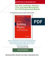 Building Physics: Heat, Ventilation, Moisture, Light, Sound, Fire, and Urban Microclimate (Springer Tracts in Civil Engineering) Medved Download PDF