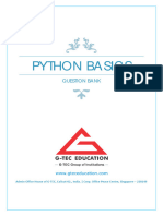 QB - Python Basics - Ver 7.0