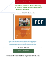 (PDF Download) Industrialization in Sub Saharan Africa Seizing Opportunities in Global Value Chains 1st Edition Kaleb G. Abreha Fulll Chapter