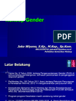 Konsep Gender - Jokowi 2015