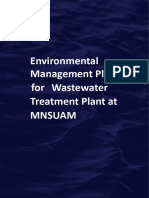 Waste Water Treatment EMP