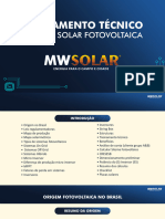 Treinamento Técnico MW Solar 2023