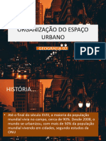 Organização Do Espaço Urbano