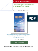 Get Solution Manual For Mindscapes Critical Reading Skills and Strategies, 2nd Edition Free All Chapters