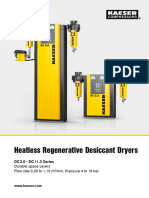 Heatless Regenerative Desiccant Dryers KAESER DC Series