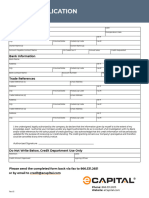 Credit Application Form