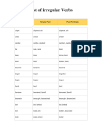 Irregular Verbs