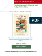 Instant Download Test Bank For Practical Research: Planning and Design 11th Edition PDF All Chapter