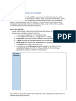 Resolutions and Themes Assess Rubric