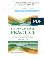 Evidence-Based Practice: An Integrative Approach To Research, Administration and Practice. ISBN 1449625916, 978-1449625917