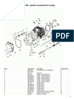 I0550C72B - Cylinder Assembly Part Listing