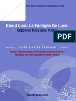 Buy Ebook Blood Lust: La Famiglia de Luca: Gabriel Kristine Allen Cheap Price