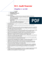 PARTIE II: Audit Financier: Chapitre 1: Le CAC