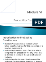 Module VI (Prob Distn)