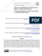 Avance de Las TIC en La Matematica Impacto en La S