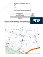 Lista de Exercícios - Drenagem 1 2023.2