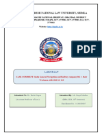 Rupal Mathur - Labour Law Assignment - 1120192037