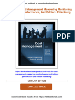 (PDF Download) Test Bank For Cost Management Measuring Monitoring and Motivating Performance, 2nd Edition: Eldenburg Fulll Chapter