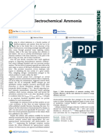 A Decade of Electrochemical Ammonia Synthesis