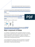 General Note For SCADA