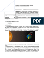 Guia 1. Los Movimientos de La Tierra