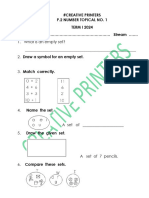 P 2 Term 1 Topical Tests