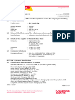 MSDS Acrylonitrile（丙烯腈）