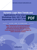 Dynamic Logic New Trends and