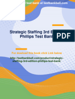 (PDF Download) Strategic Staffing 3rd Edition Phillips Test Bank Fulll Chapter