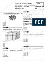 LISTA 03 - 3° Ano - E.M. CUBO