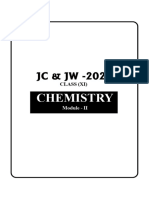 Chemistry - Class Note & Workbook - Module - II