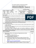 Professional Ethics & Professional Accounting System (Clinical)