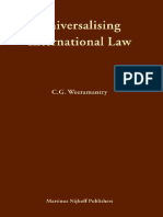 Universalising International Law