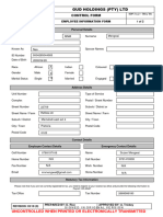 SOP 7.1.2 - 781 - 3A New Employee Form - 03-2018 (E)